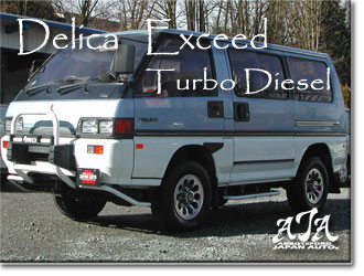 1989 Mitsubishi Delica Exceed - Turbo Diesel 4WD - Only 95K kms